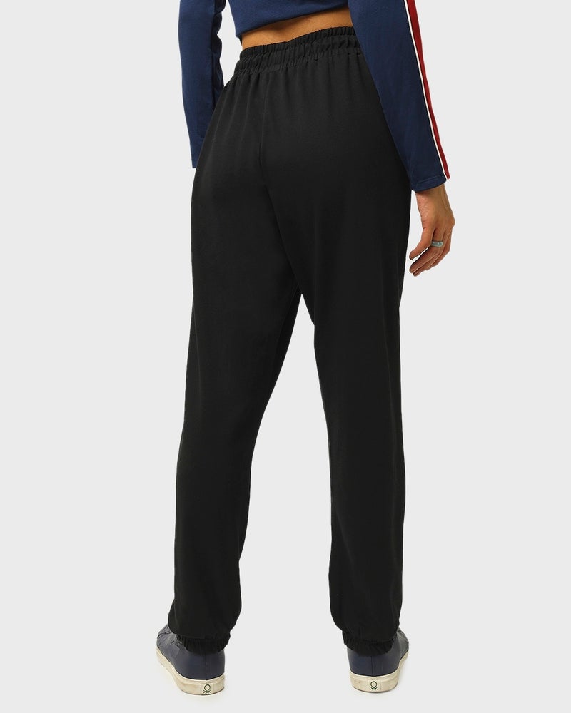 bewakoof Women's Black Oversized Joggers - Image 4